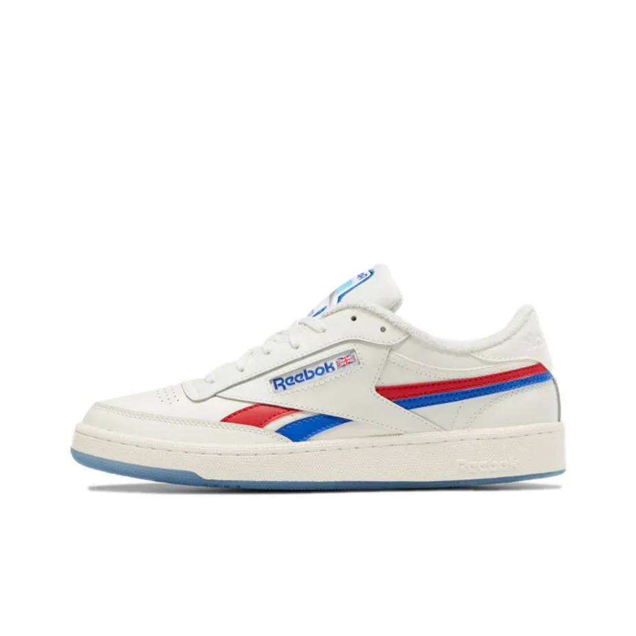 Reebok Club C Series Revenge Low Топ Скейтборд Кроссовки Унисекс Белый Синий
