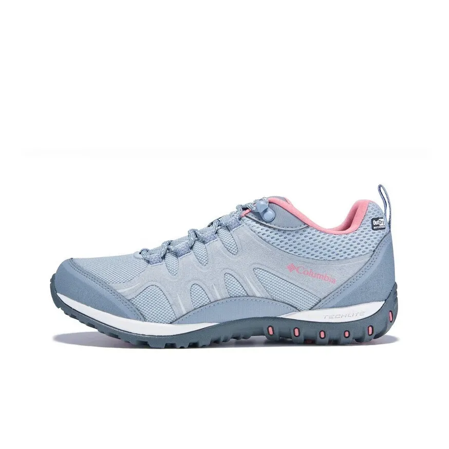 Columbia совместная амортизация покрытие низкий топ уличная обувь женский синий серый