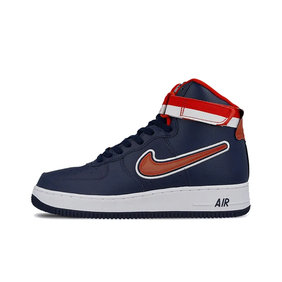 Nike Air Force 1 High Sport Nba Midnight Navy University Red