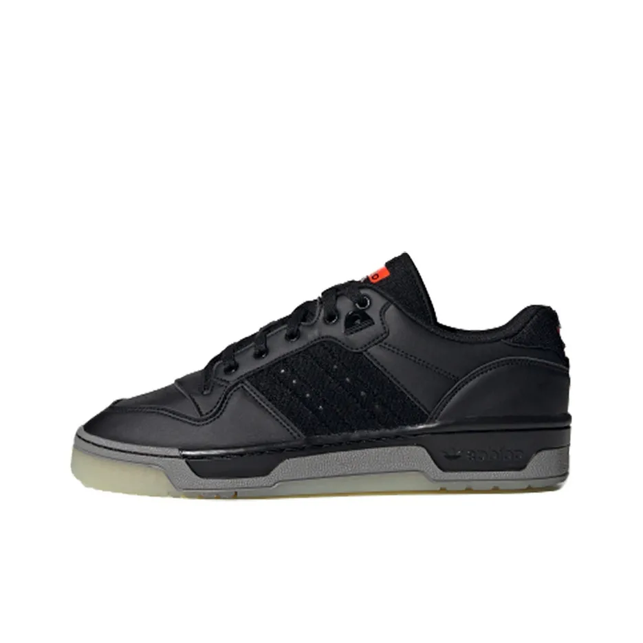 Adidas Originals Rivalry Series Skateboard Shoes Unisex Low Top Black/Brown