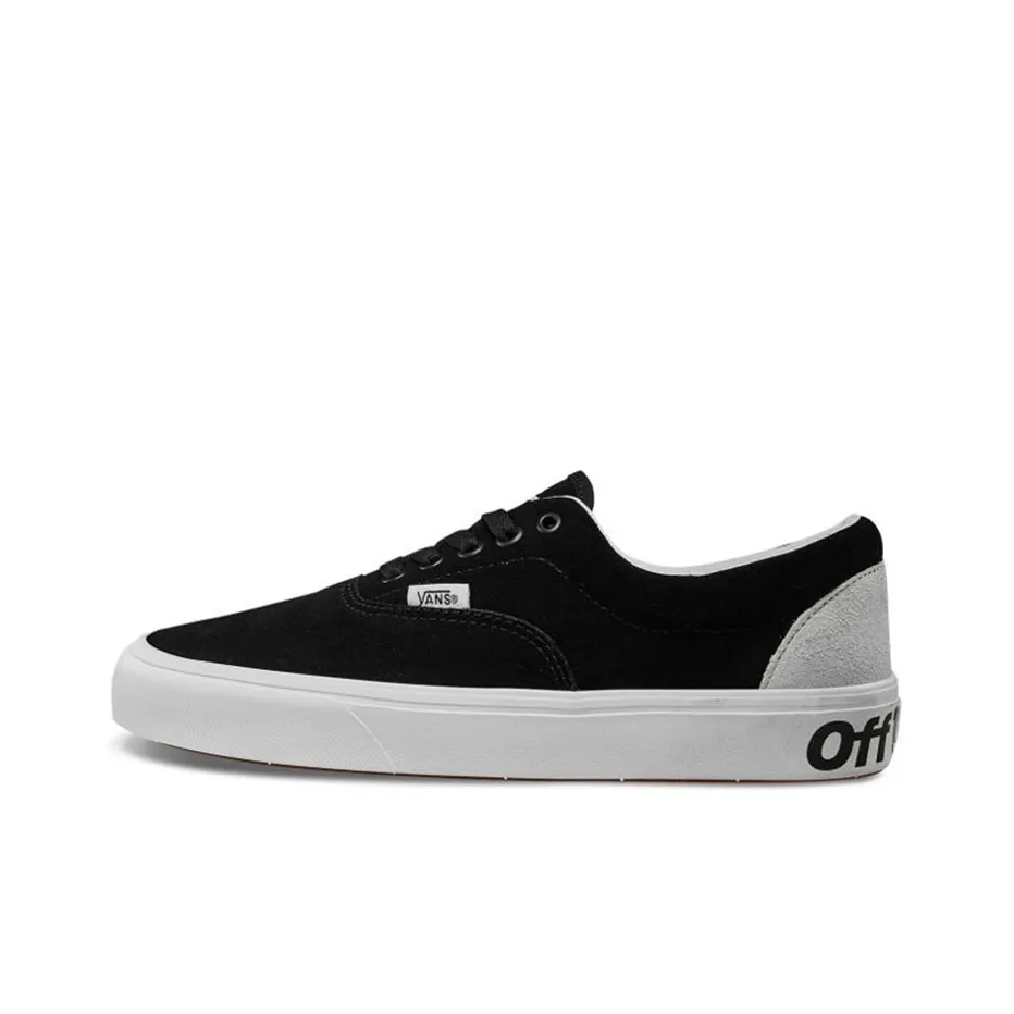 Vans Era Comfycush Era Low Top Скейтборд Кроссовки Унисекс Черный Серый
