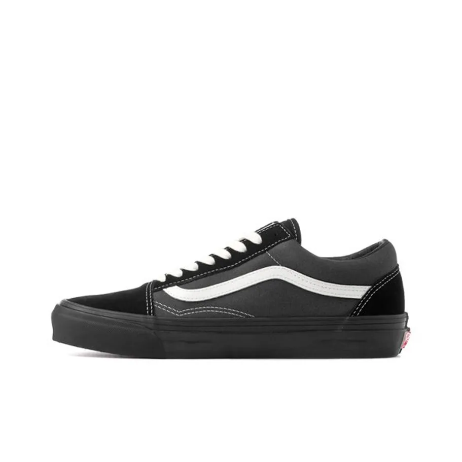 VANS Old Skool Collection UA OG L Низкий Топ Скейтборд Кроссовки Унисекс Чисто Черный