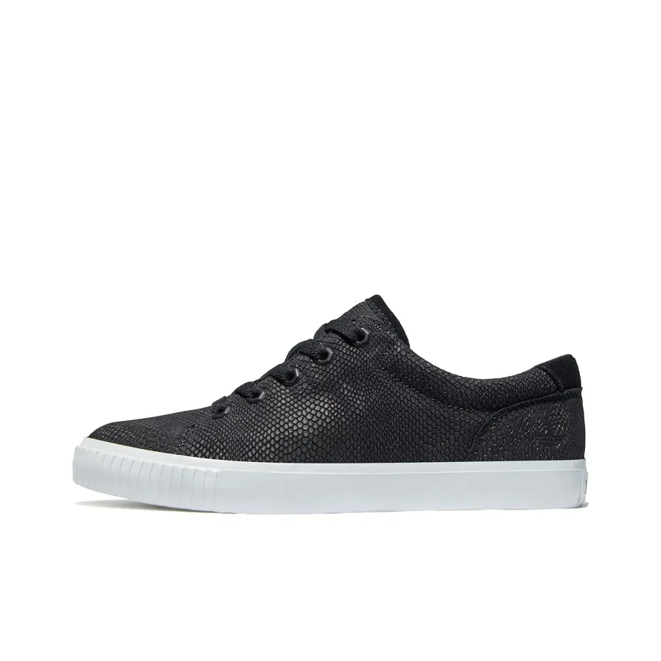 Timberland Skyla Bay Skateboard Shoes Women's Low Top Black/White