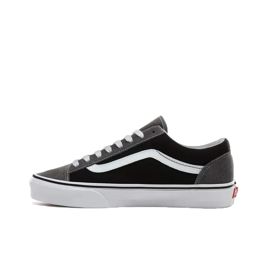VANS Style 36 Low Топ Скейтборд Кроссовки Унисекс Серый Черный