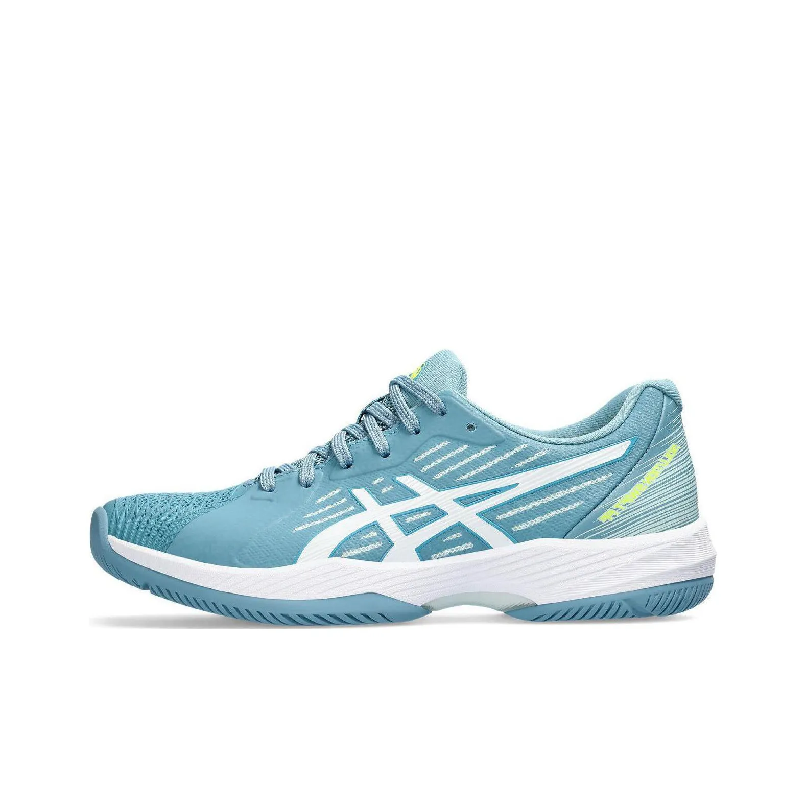Asics Solution Swift FF Амортизация Низкий Топ Теннисные Кроссовки Женские Небесно-голубой