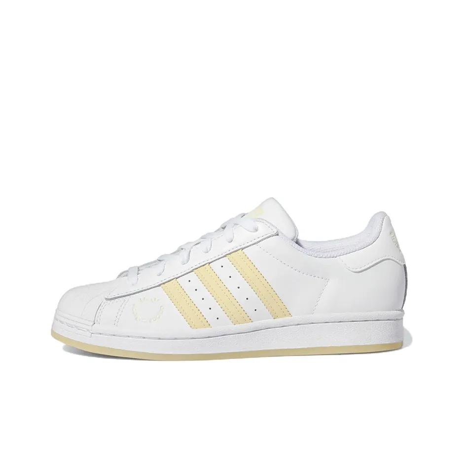 Adidas Superstar Cloud White Easy Yellow Women's