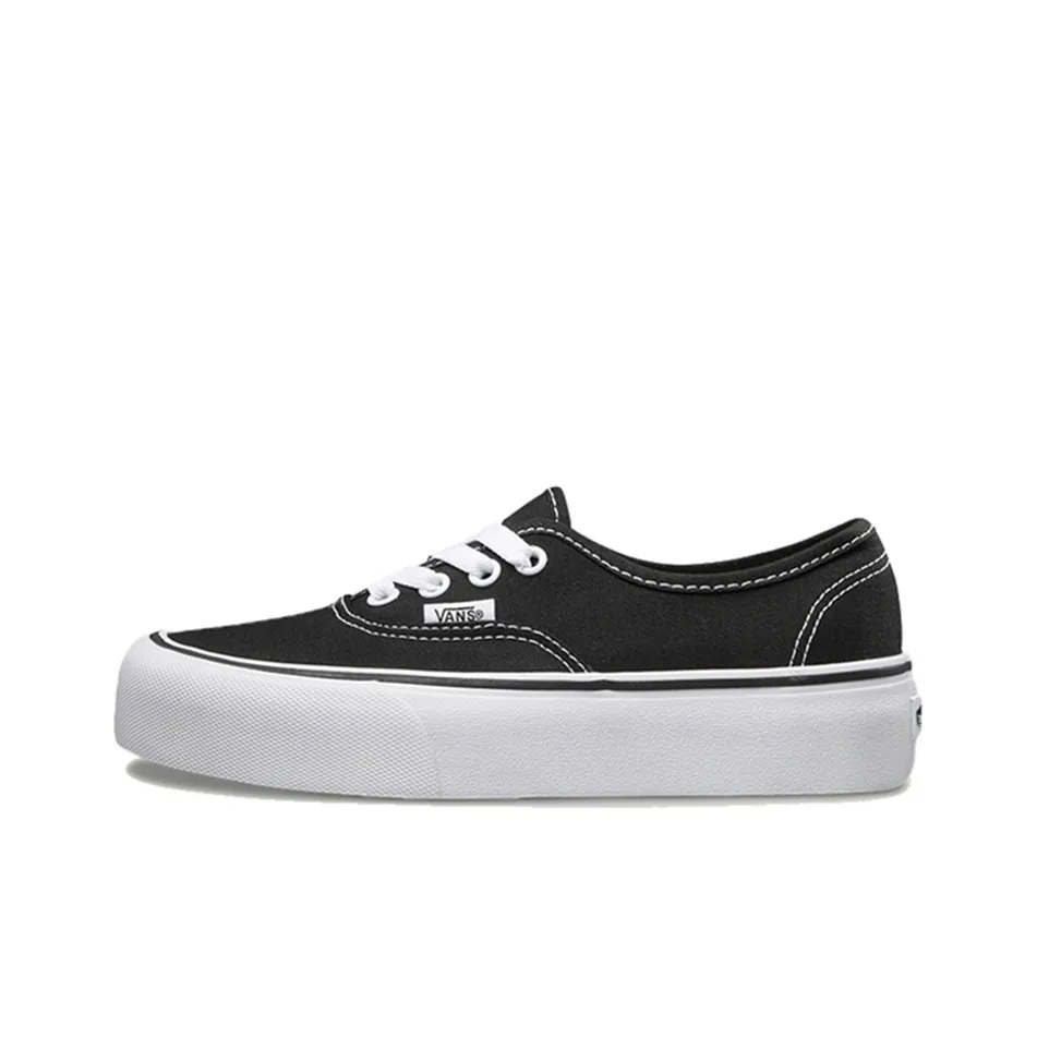 Authentic Vans Platform 'Black'