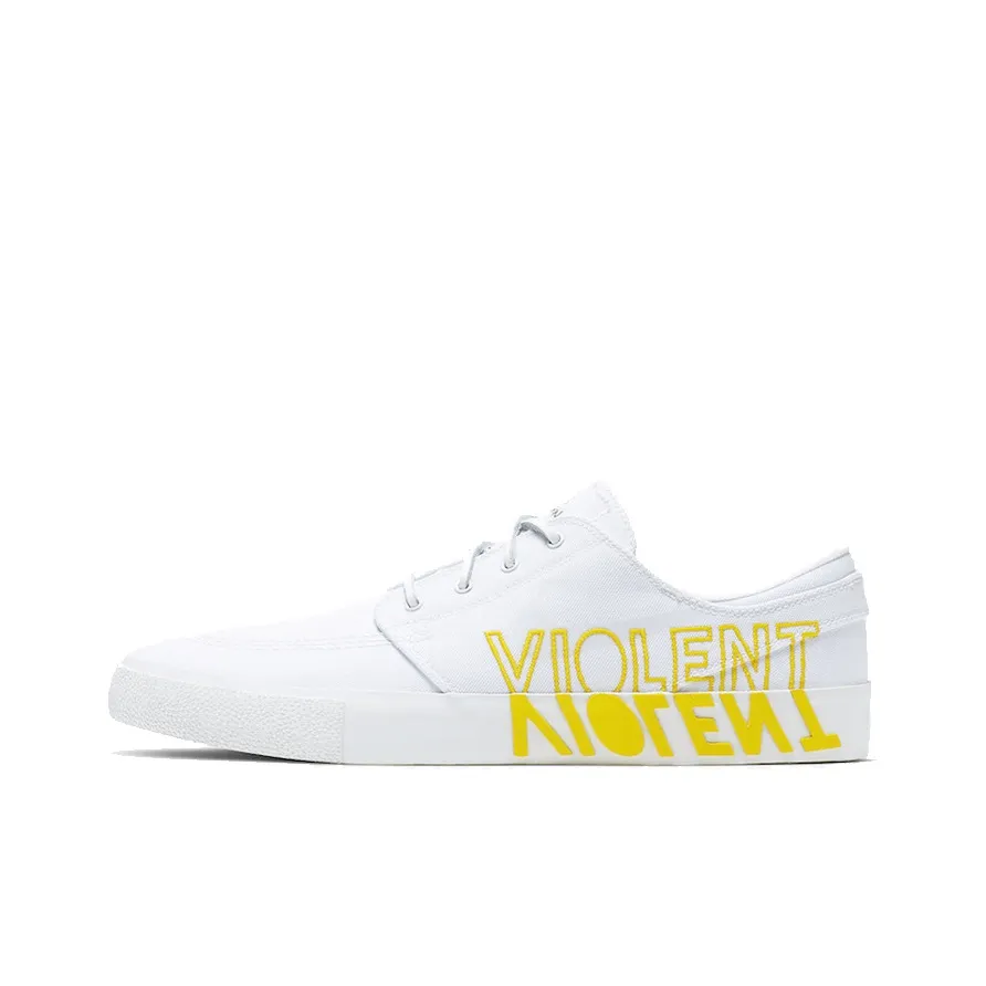 Nike SB Stefan Janoski Skateboard Shoes Unisex Low Top White