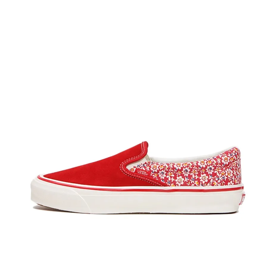 Vans Og Classic Slip On Lx 'Micro Daisy Racing Red'