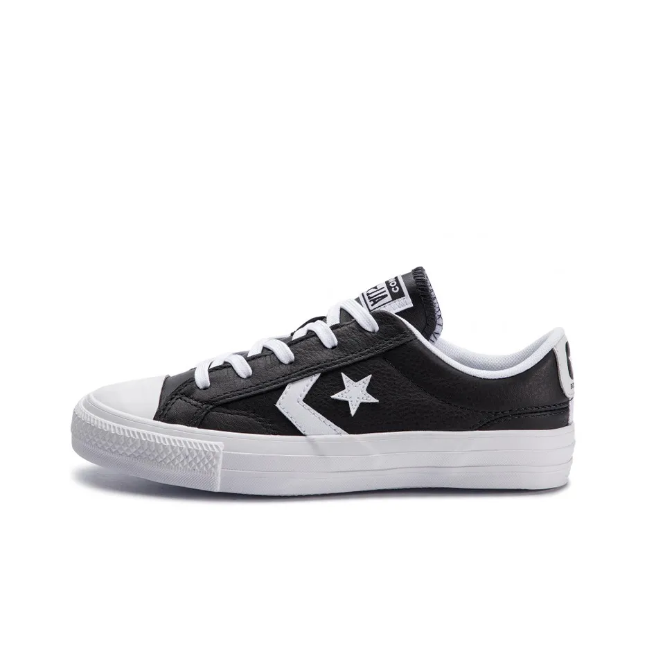 Converse Star Player Ox Black Leather Black