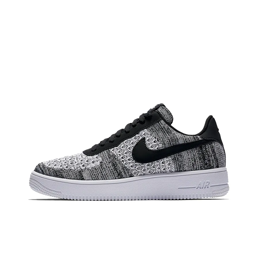 Nike Air Force 1 Flyknit 2 Black Pure Platinum