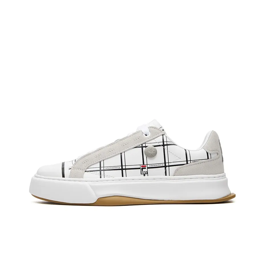 FILA FUSION Low-Top Skateboard Shoes Женские Белые