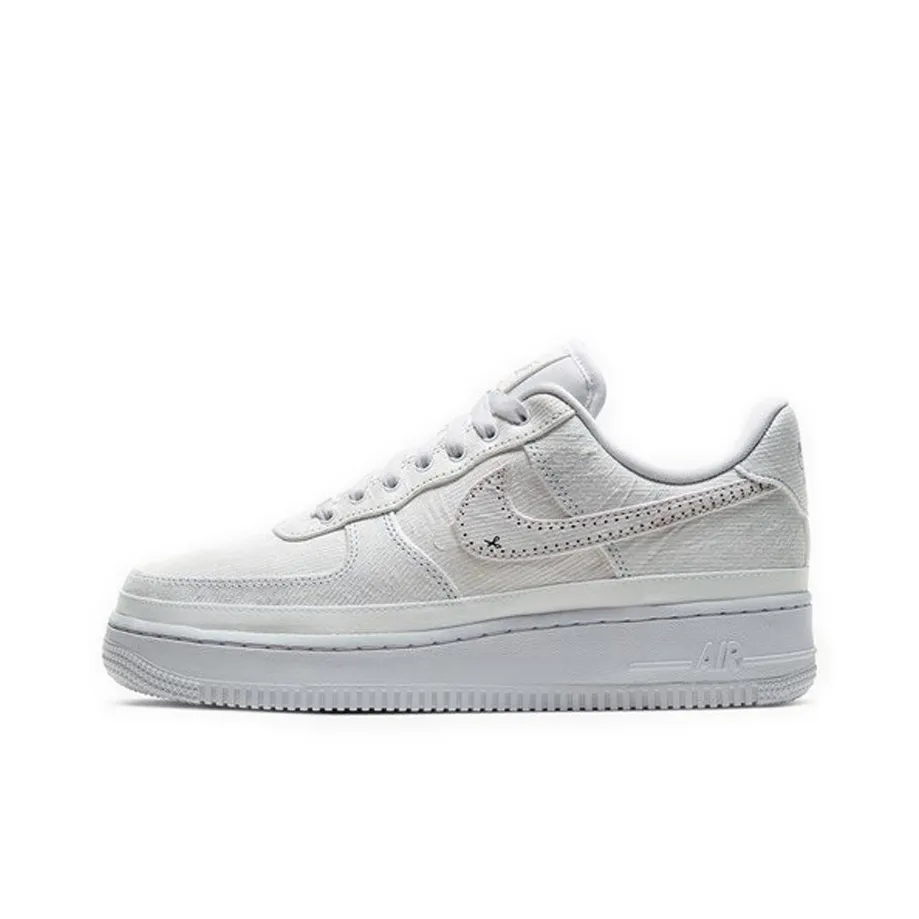Nike Air Force 1 '07 LX Reveal Покрытие Slip-resistant Низкие Кроссовки для скейтбординга Женские Белые