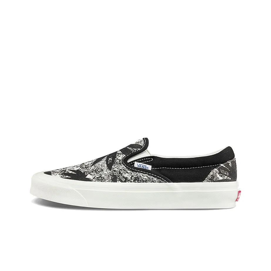 Slip On Og Classic Vans Lx 'Palm Acid Wash Summer Leaf Black'