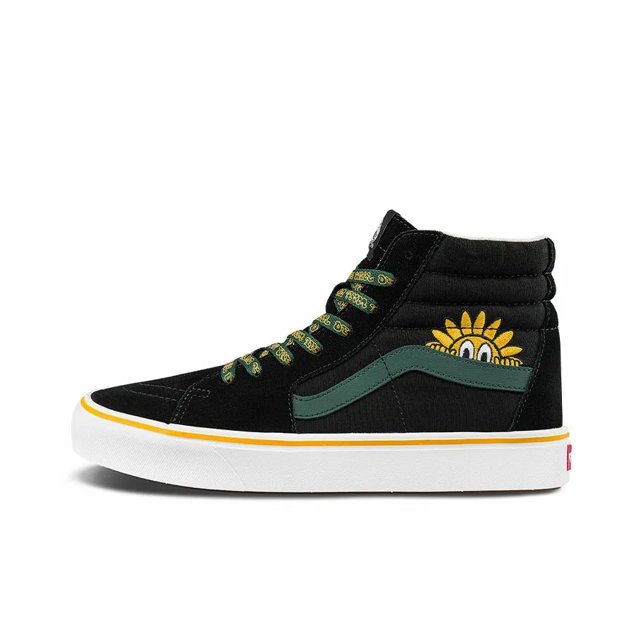 Vans SK8 High Топ Скейтборд Кроссовки Унисекс Черный