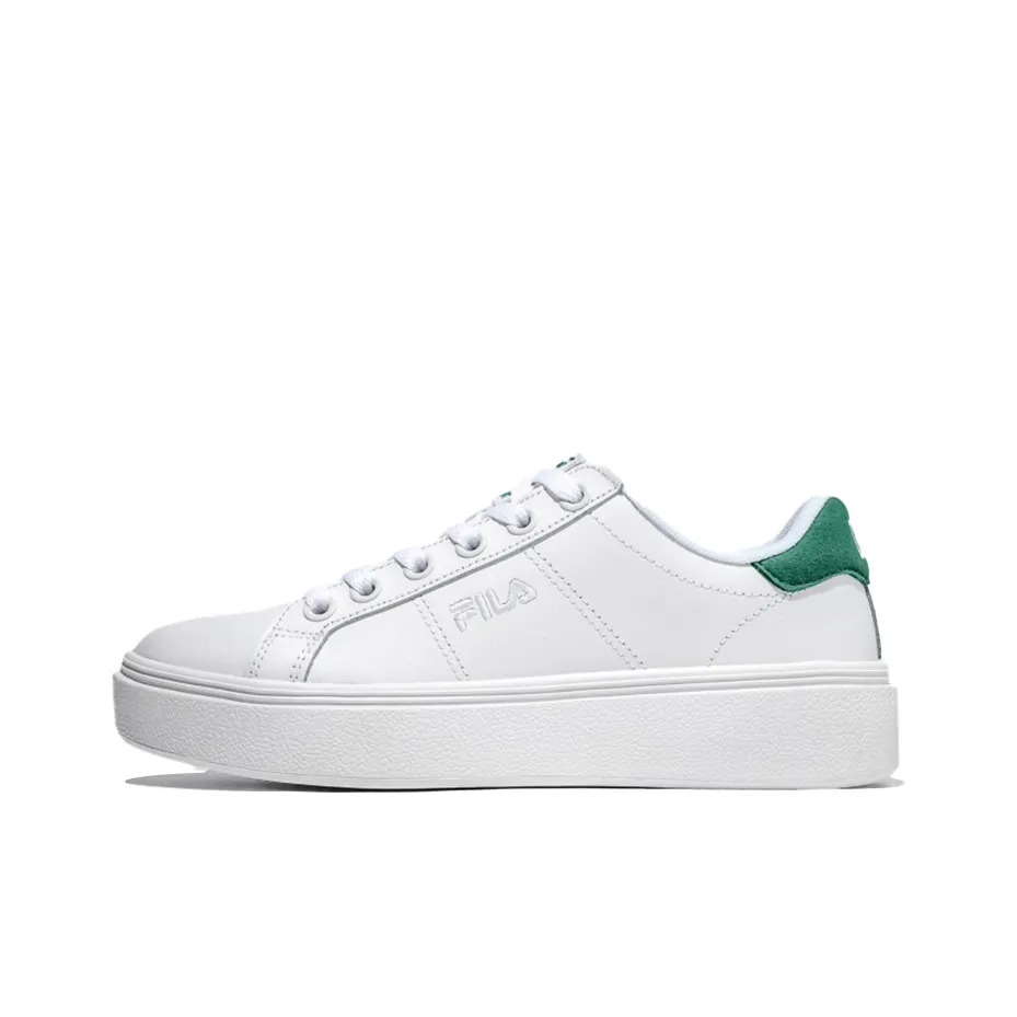 FILA Court Plumpy Low Top Shoes White/Green