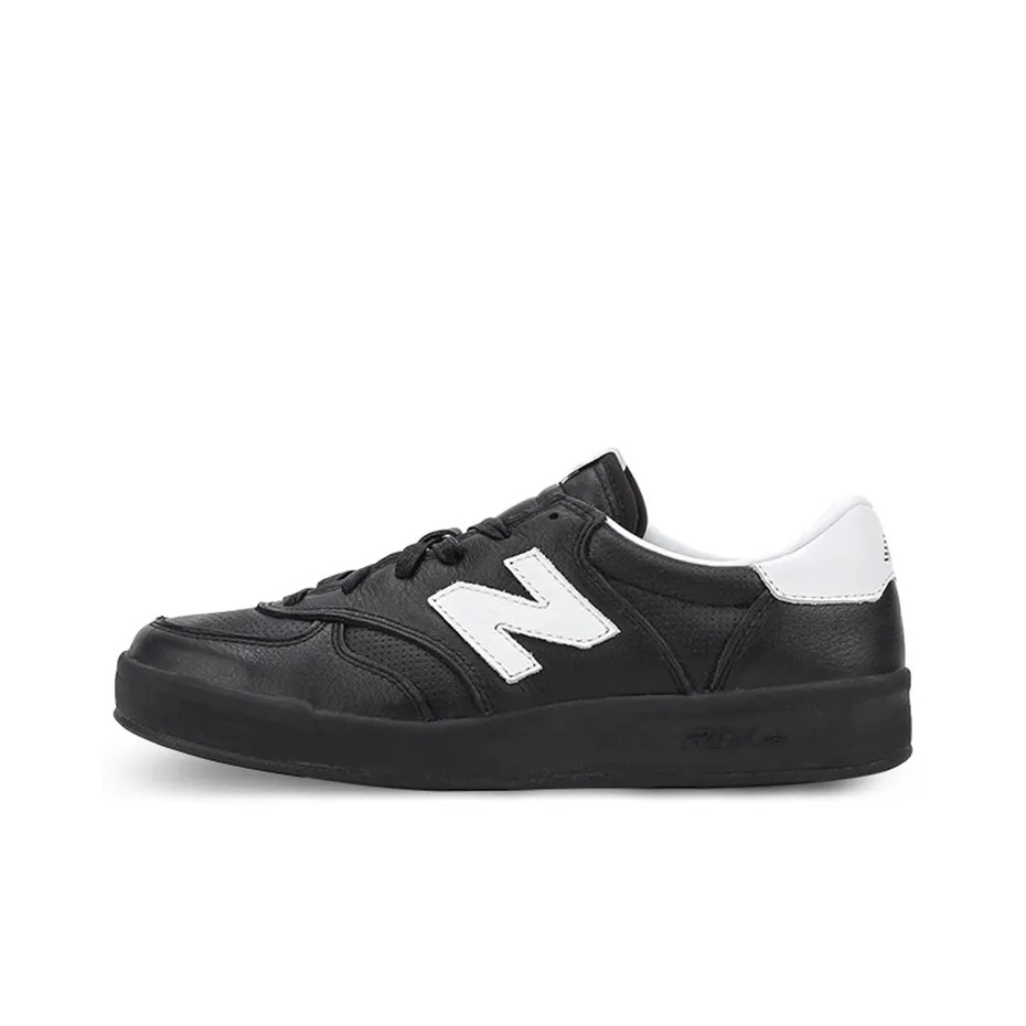 New Balance 300 Leather 'Black White'