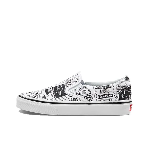 Vans X Ashley Williams Slipon 'White Black' Women's