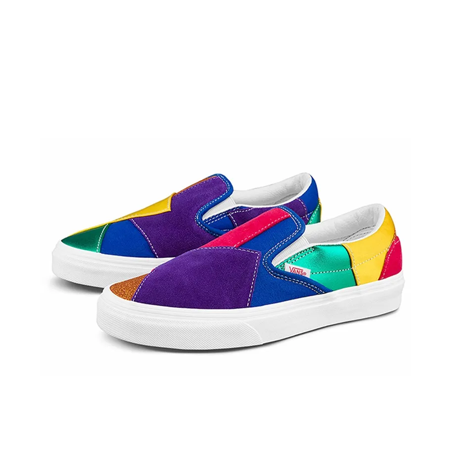 Vans Classic Slip On Pride Patchwork