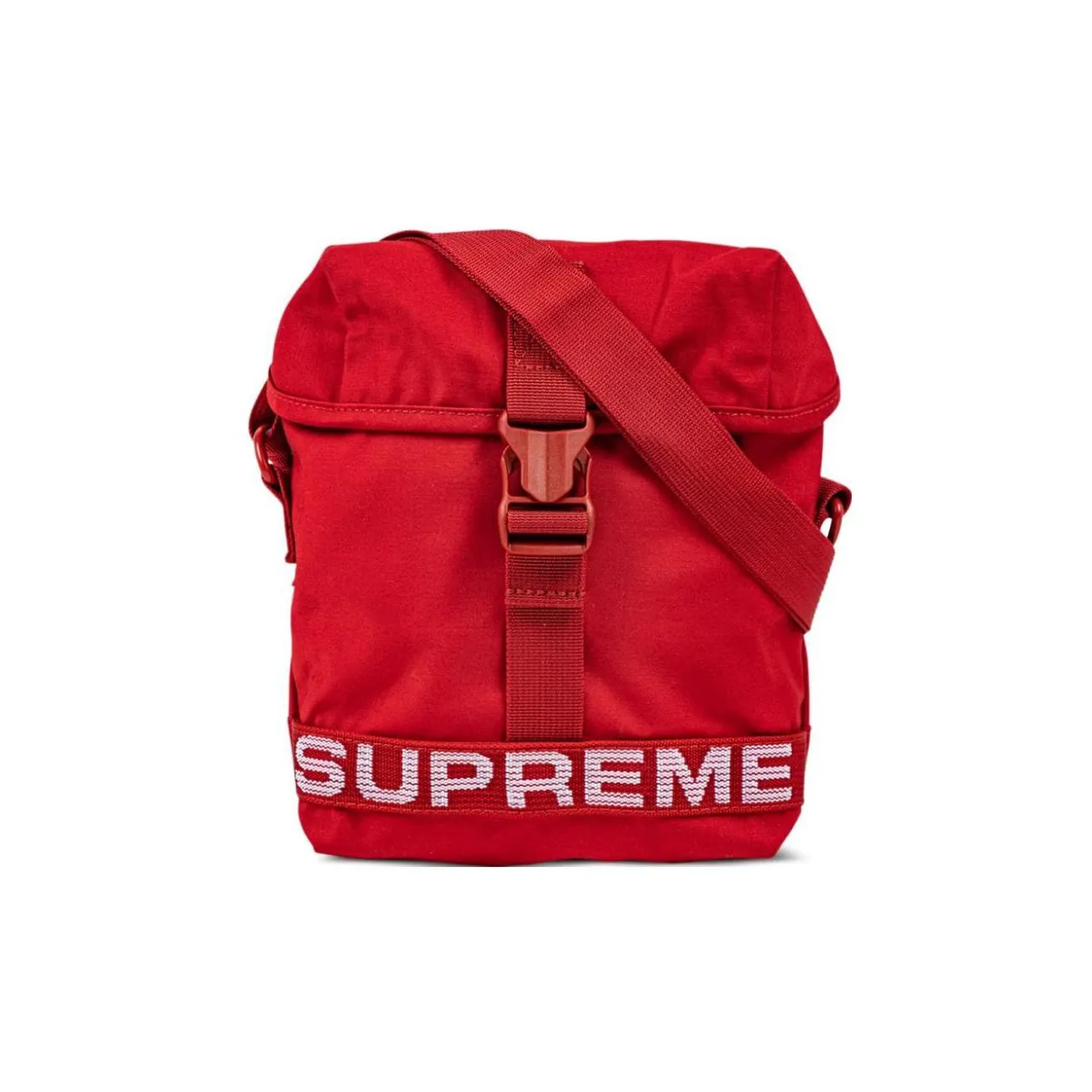 Supreme Nylon Shoulder Bag, Crossbody Bag Regular Unisex Red