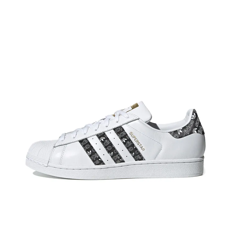 Adidas Superstar 'White Black Monogram'