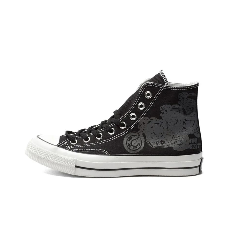 Converse Chuck Taylor All Star Slip Resistant Abrasion Resistant High Top Скейтборд Кроссовки Унисекс Черный Белый