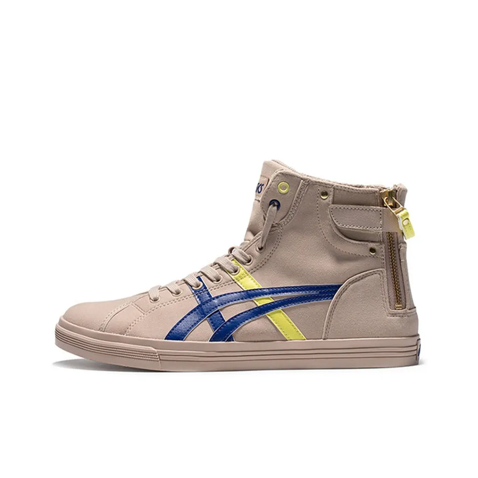 Asics Double Clutch Light Brown/Blue Fleece High Board Shoe