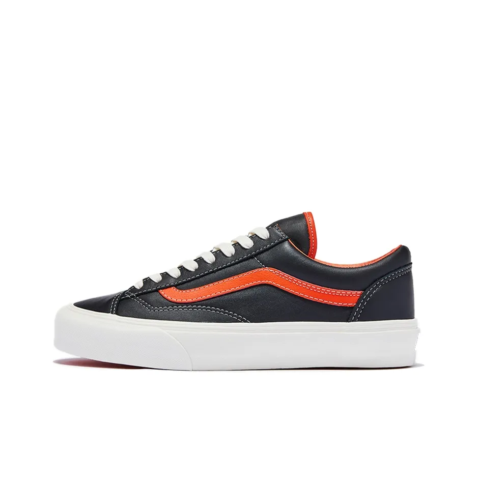 VANS Style 36 Vault VLT LX Low Топ Скейтборд Кроссовки Унисекс Черный Оранжевый
