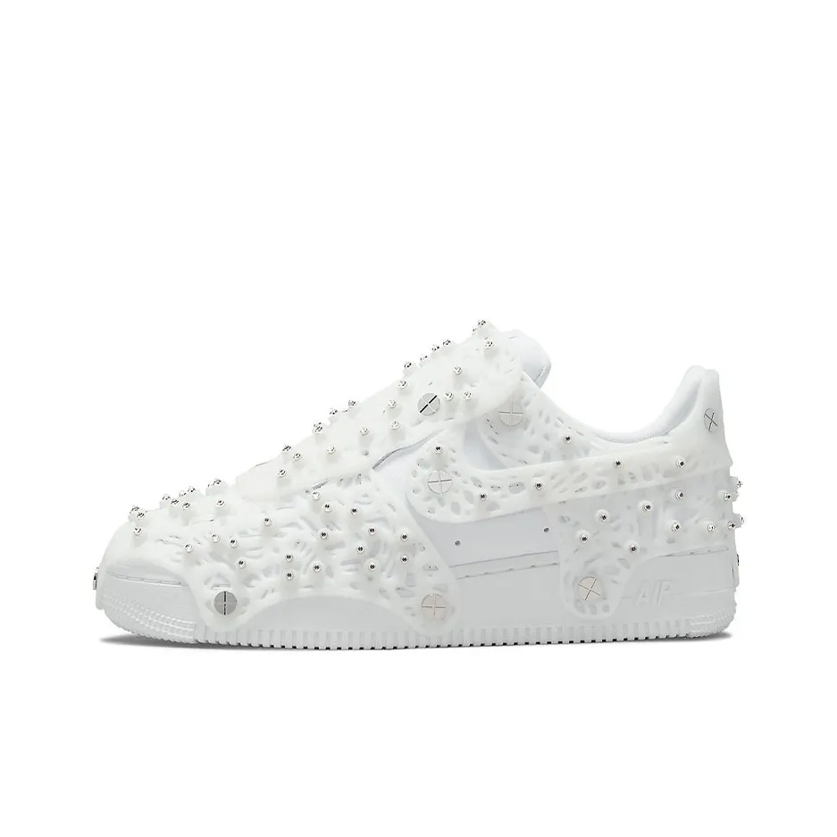 Nike Air Force 1 Low Swarovski Retroreflective Crystals White Women
s