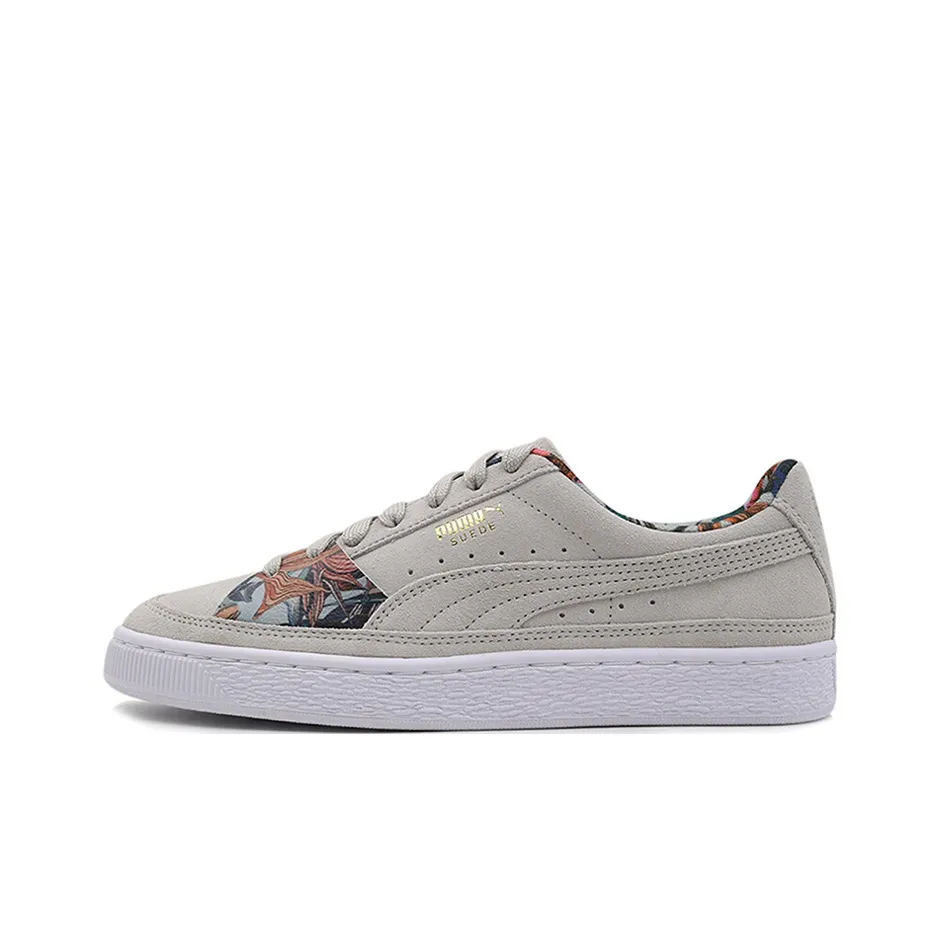PUMA Suede Skate Palms 'Light Grey'