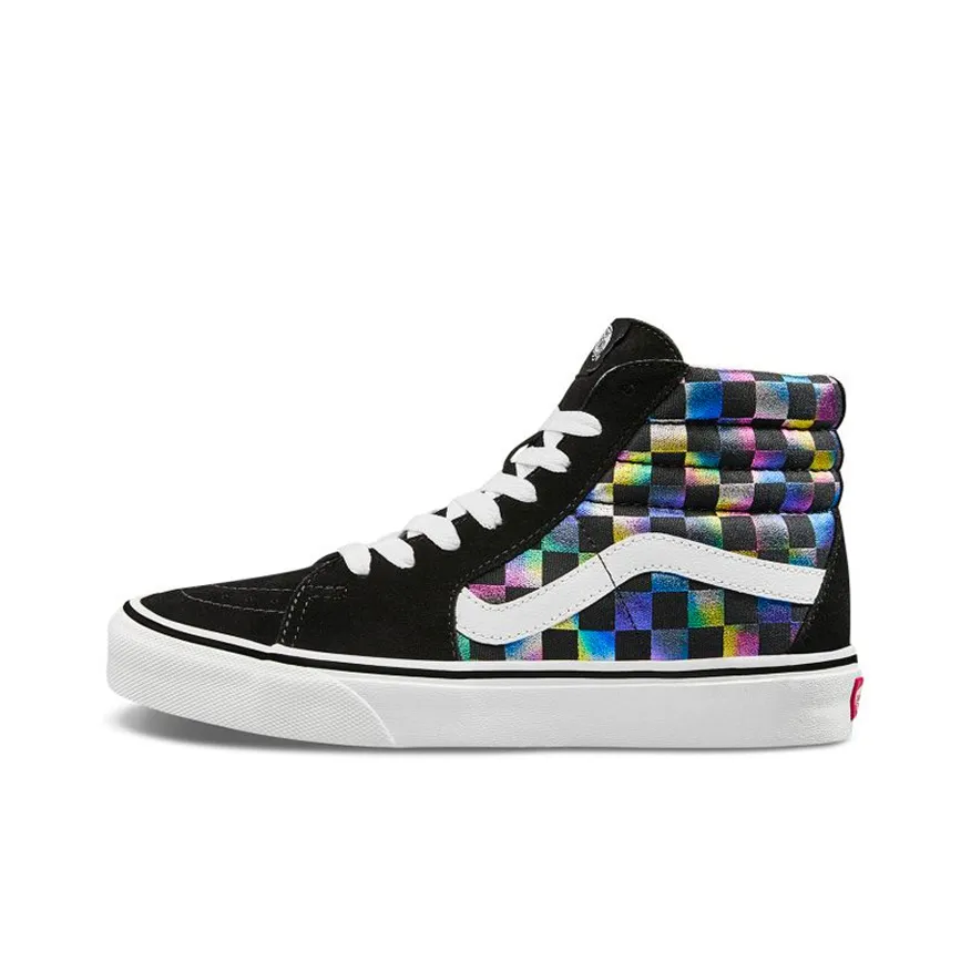 Vans SK8 HI 'Iridescent Checkerboard' Women's