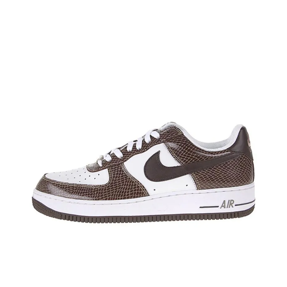 Nike Air Force 1 Low Snakeskin Baroque Brown