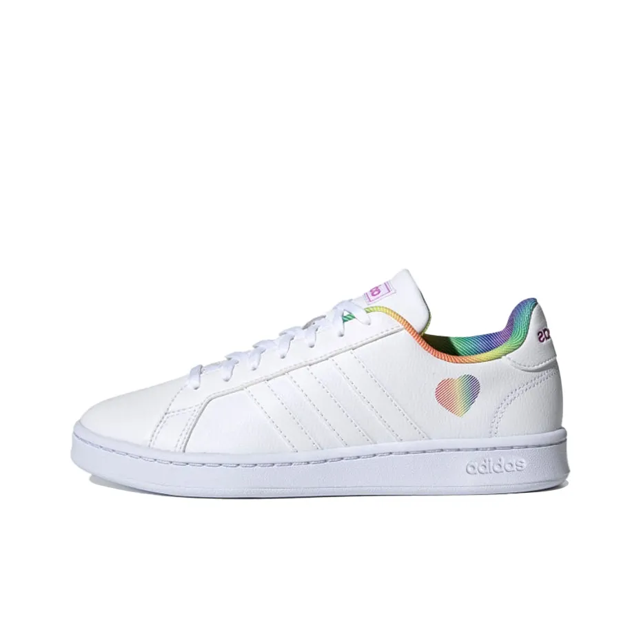 Adidas Neo GRAND COURT Skateboard Shoes Women's Low Top White