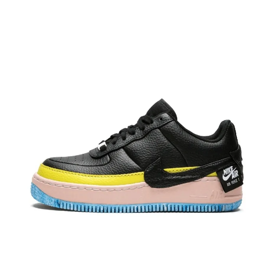 Nike Air Force 1 Jester Xx Black Sonic Yellow Arctic Orange Women
s