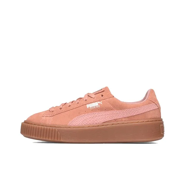 PUMA Suede Platform 'Pink Brown' Women's