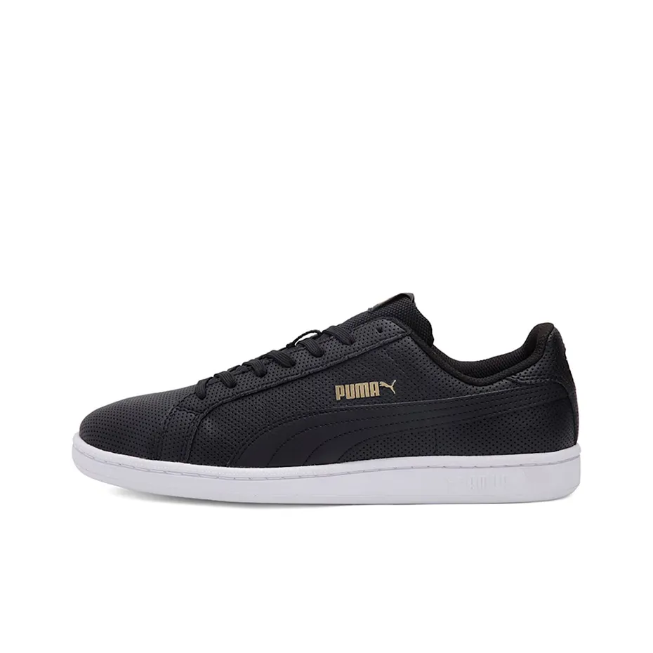 PUMA Smash Series FP Low Топ Скейтборд Кроссовки Унисекс Черный Золото