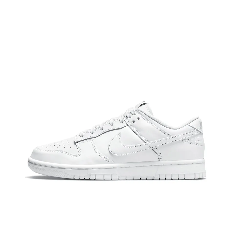 Nike Dunk Low Triple White 2021 Women's