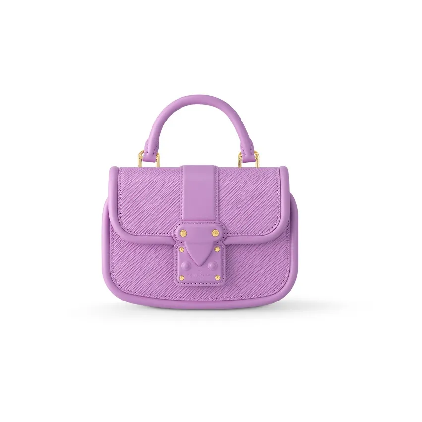 LOUIS VUITTON Epi Leather Shoulder Bag Brea Bag Handbag Regular Women's Purple