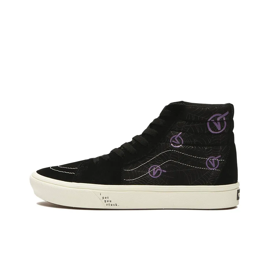 Vans SK8 HI Comfycush Spider Black Purple