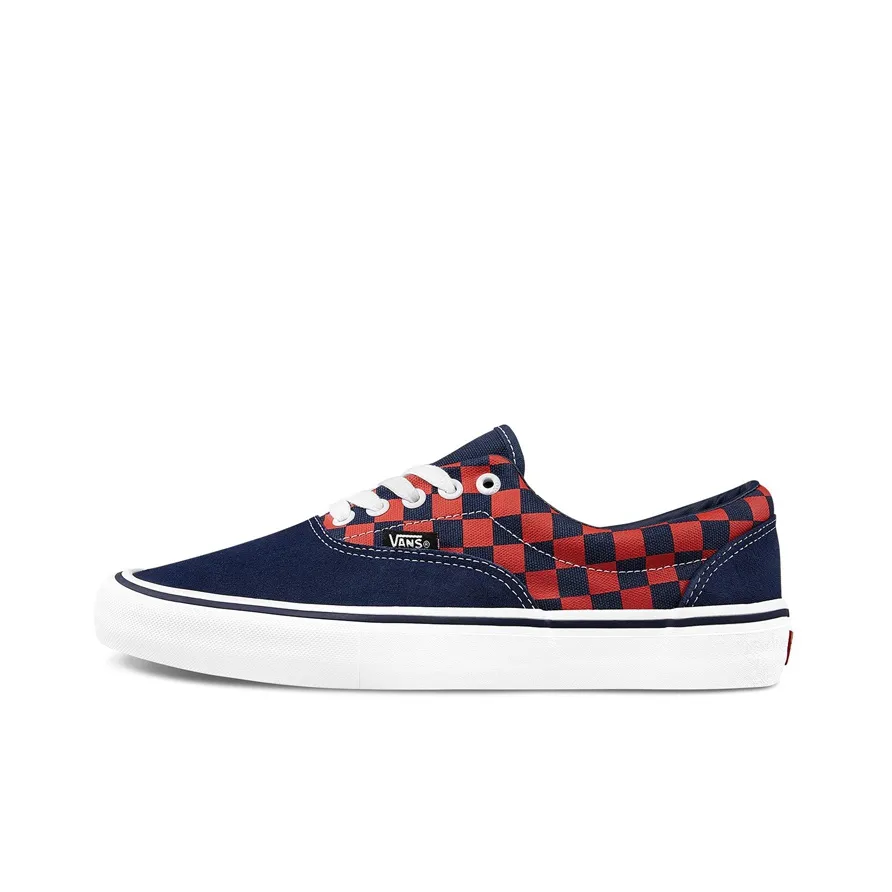 Vans Era Pro Low Top Скейтборд Кроссовки Unisex Синий Красный