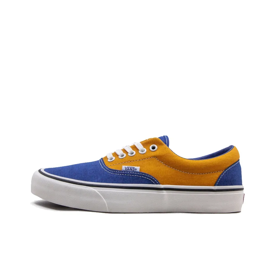 VANS Era SF SALT Wash Low Скейтборд Кроссовки Unisex Желто-Синие