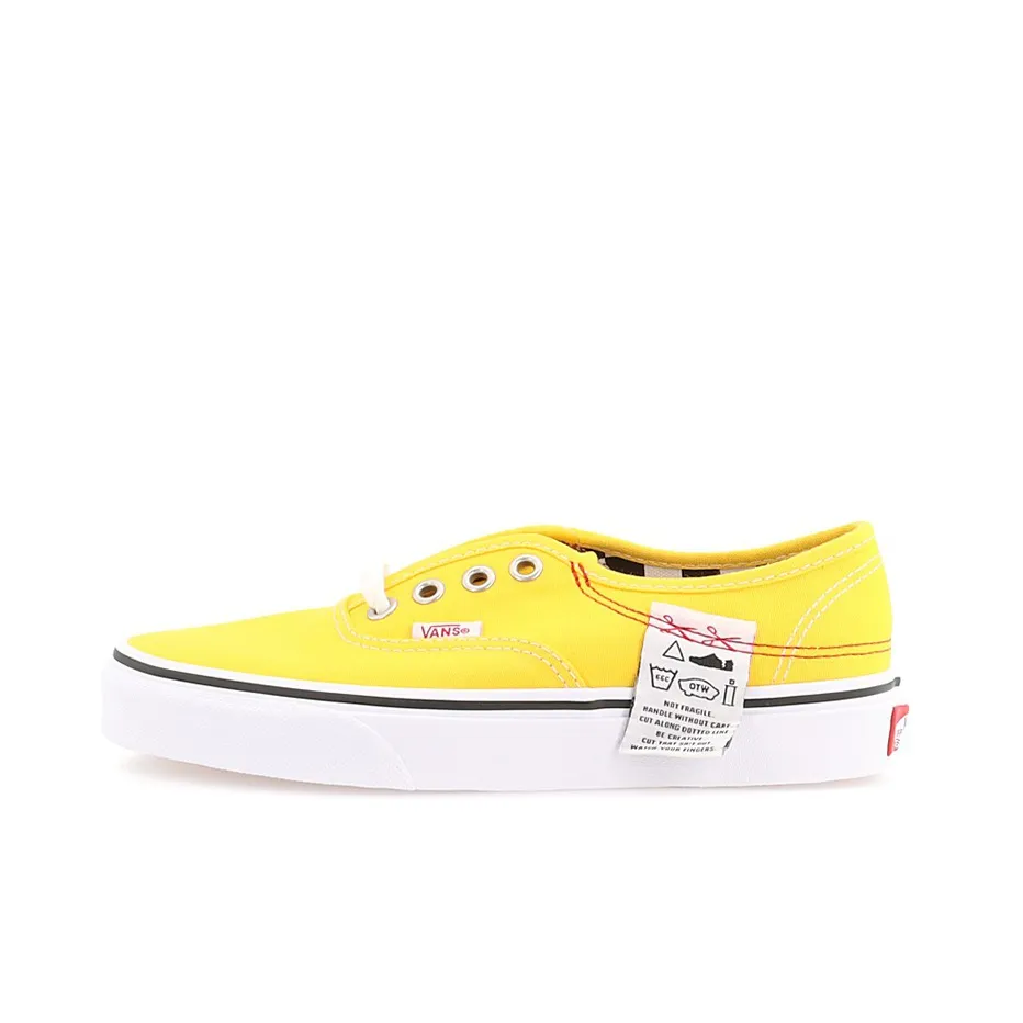 Vans Diy Authentic Hc Skate Sneakers Low Shoes Yellow