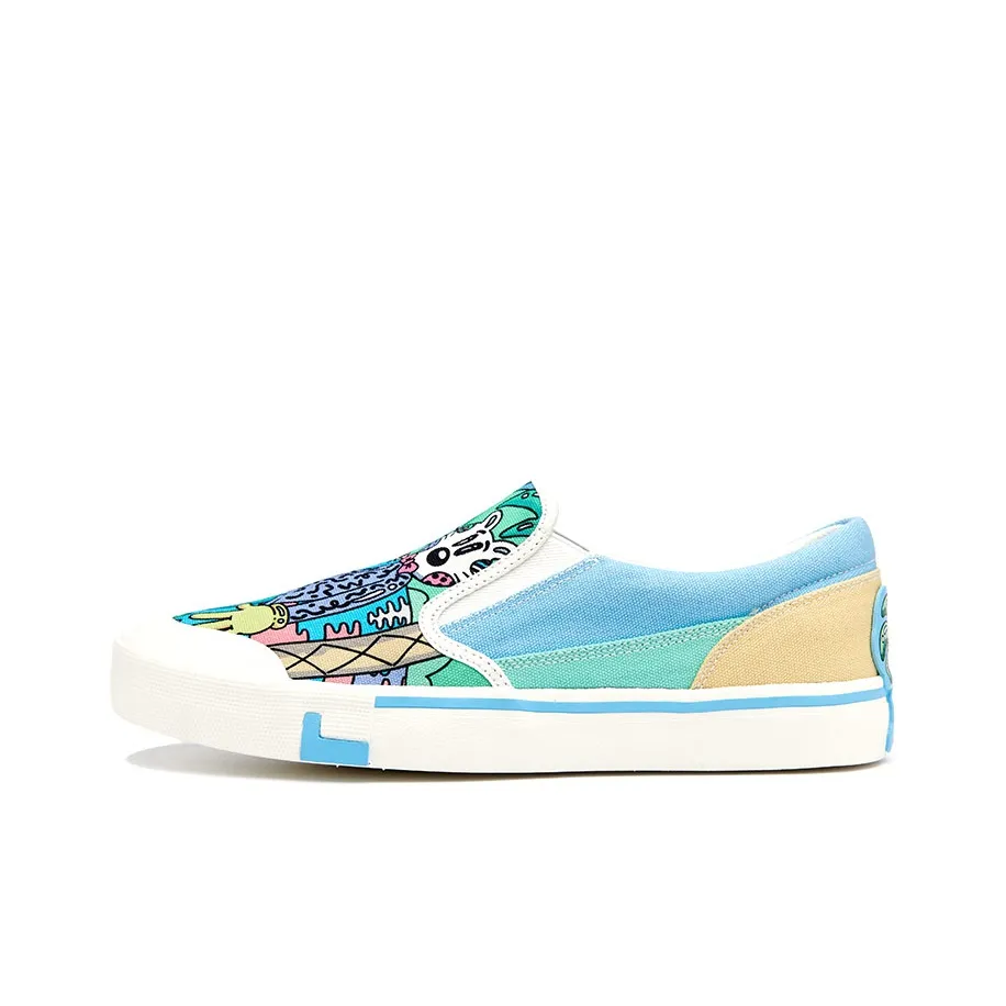 Li Ning X Steven Harrington Boogie Shoes 'Blue Multi' Women's