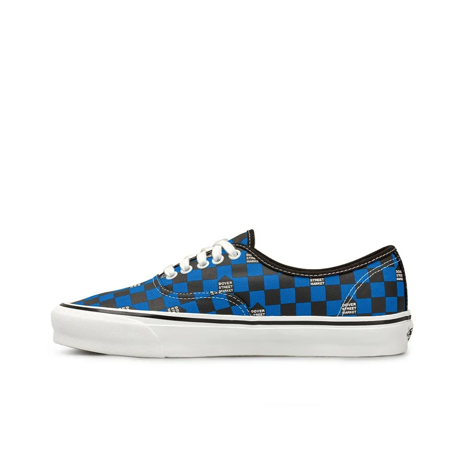 Vans Dover Street Market X Og Authentic Lx 'DSM Checkerboard   Blue Black'