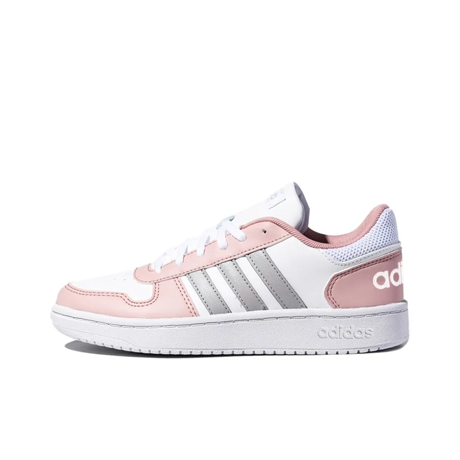 Adidas Hoops 2.0 'Grey Pink Silver' Women's