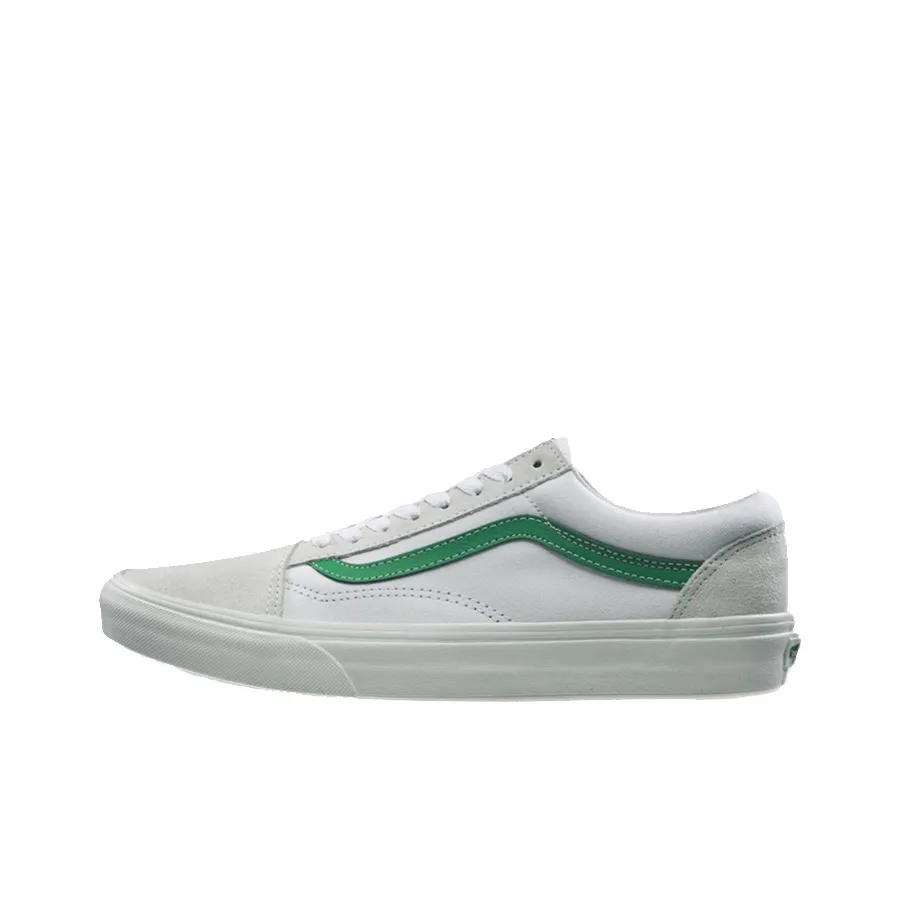 Vans Old Skool Vintage Sport White Kelly Green