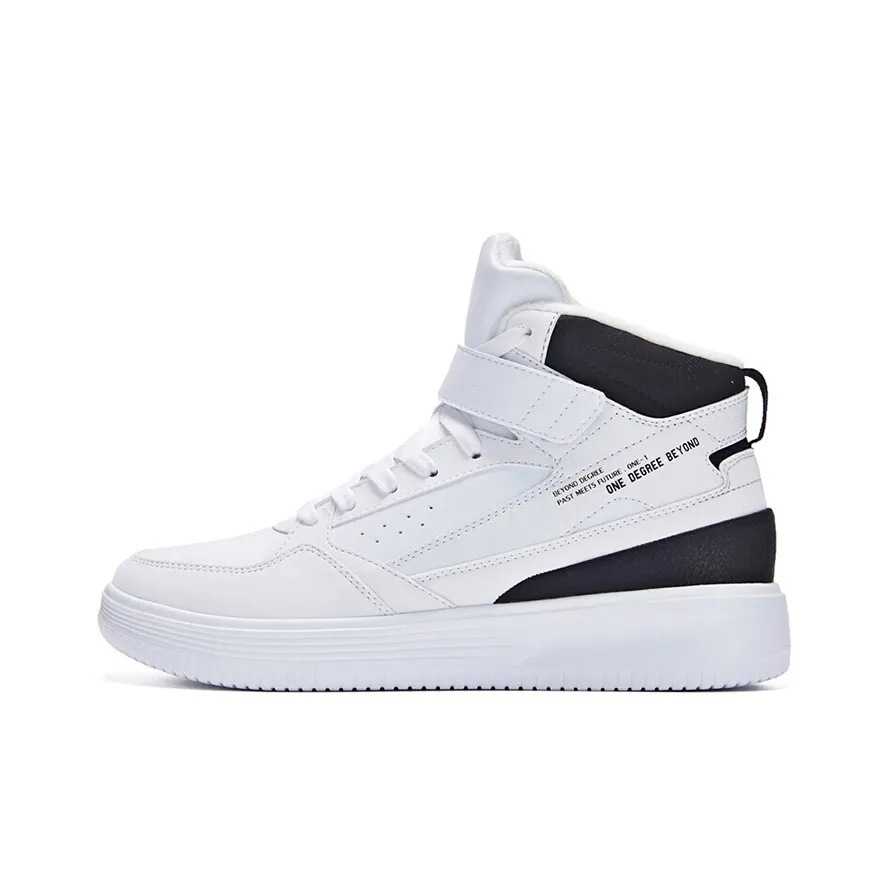 361° Термический Slip-resistant Abrasion-resistant Легкий Высокий Топ Скейтборд Кроссовки Мужские Белый Черный