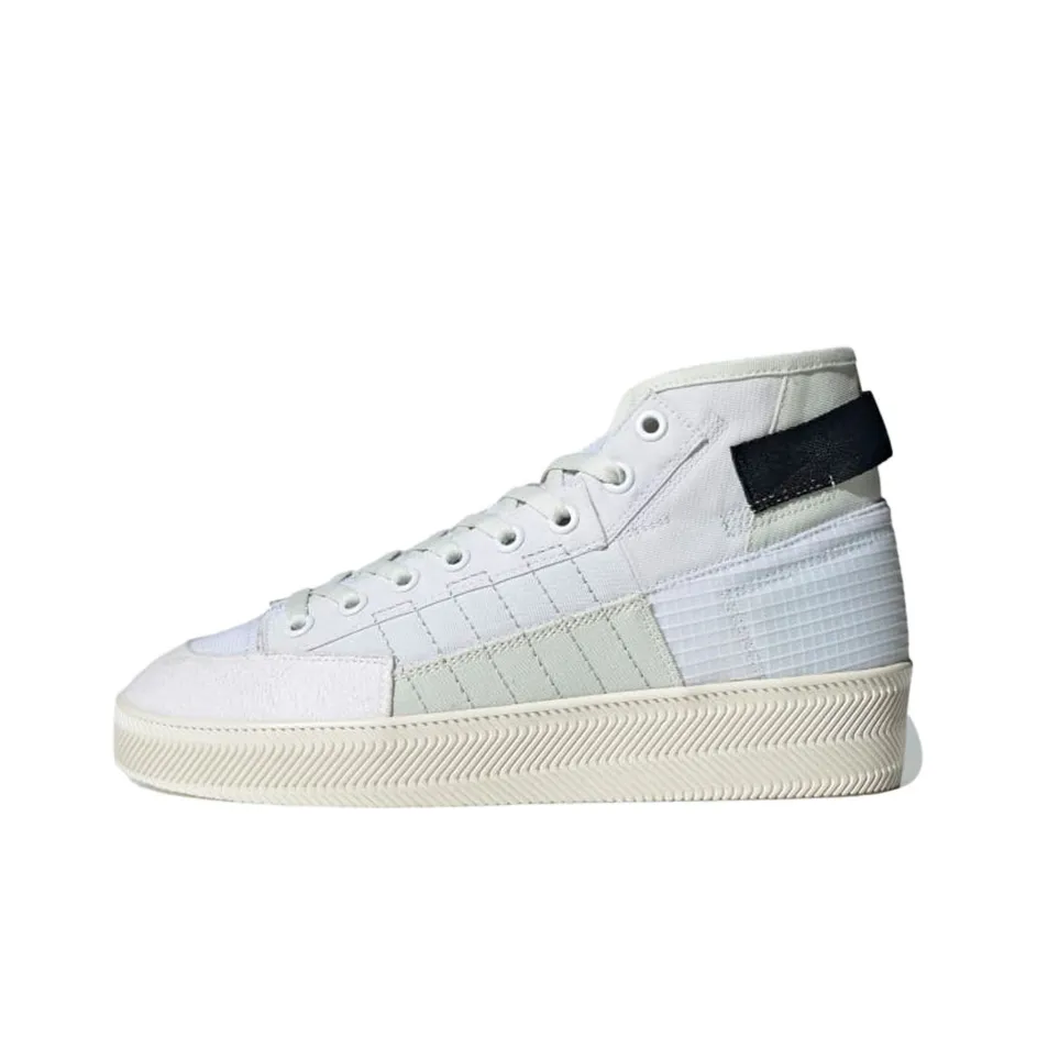 Adidas Originals NIZZA Parley High Топ Скейтборд Кроссовки Мужские Светло-Зеленые