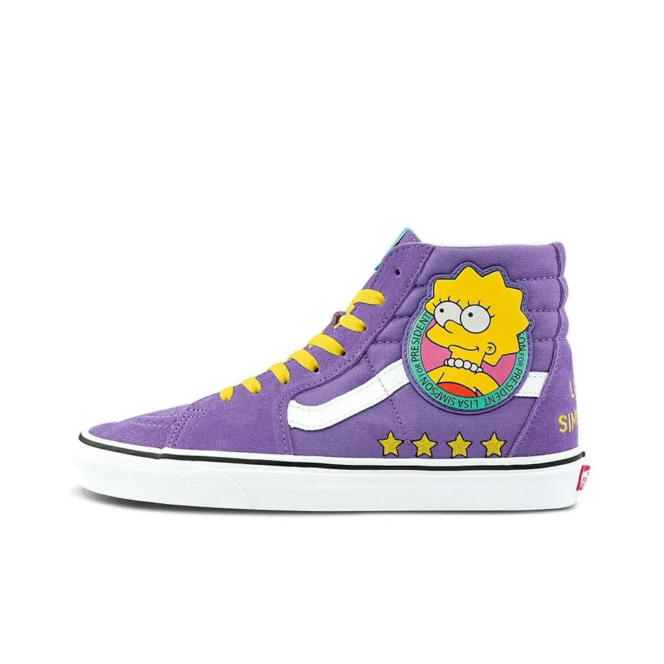 Sk8 The Simpsons X Vans Hi 'Lisa 4 Prez'