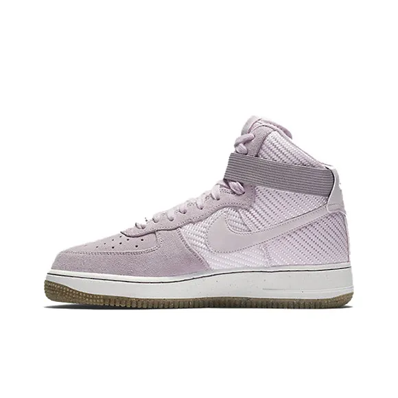 Nike Air Force 1 Skateboard Shoes Women's High Top Light Purple